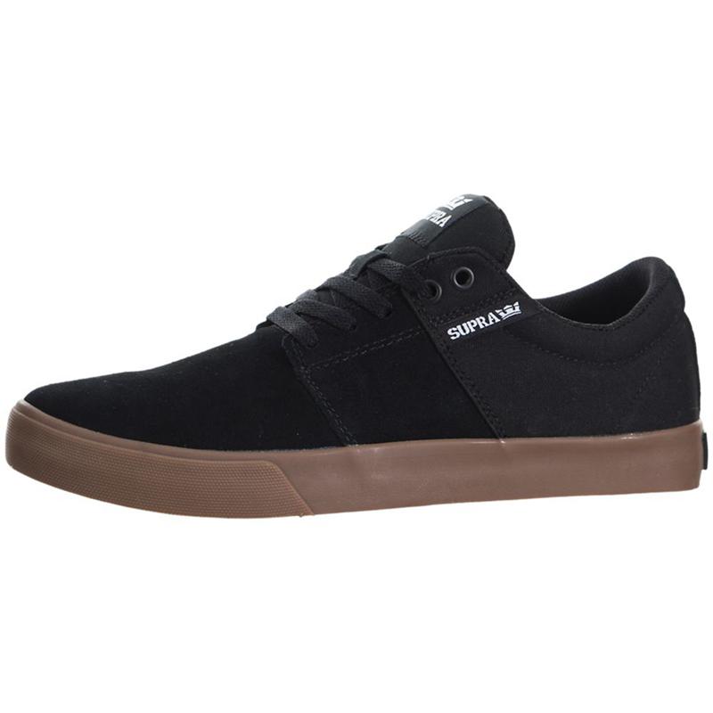 Zapatillas Bajas Supra Argentina Mujer - STACKS VULC II Negras (DOCIV-7350)